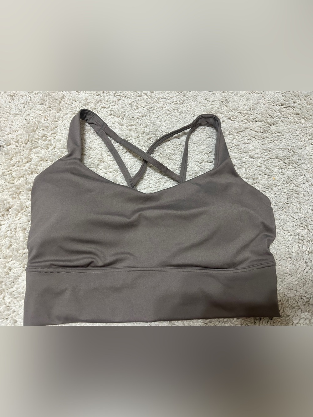 all in motion Crisscross Strappy Bralette - Taupe